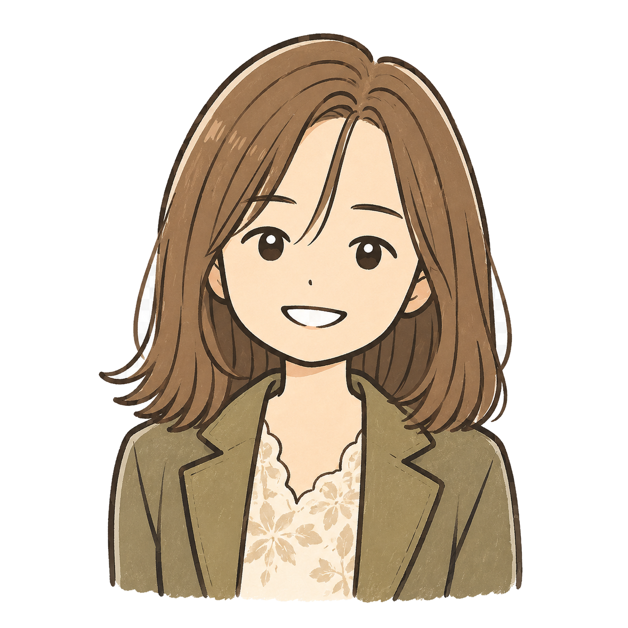 主催者カナのプロフィールイラスト